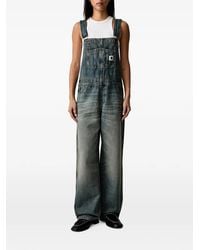 Carhartt - Faded-Effect Dungarees - Lyst