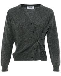 Yves Salomon - Cardigan En Cachemire À Boutons Asymétriques - Lyst