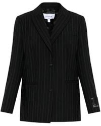 Off-White c/o Virgil Abloh - Pinstripe-Pattern Single-Breasted Blazer - Lyst