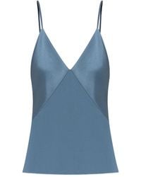 forte_forte - Satin-Panelled Top - Lyst