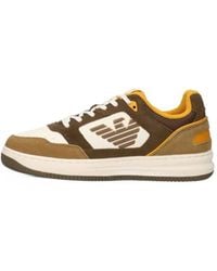 EA7 - Sneakers Mit Logo-Patch - Lyst
