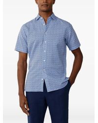 Hackett - Camisa Con Estampado De Arcilla - Lyst
