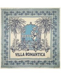 ALÉMAIS - Villa Romantica Patterned Scarf - Lyst