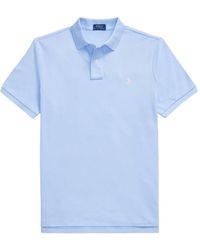 Polo Ralph Lauren - Pony Embroidered Mesh Polo Shirt - Lyst