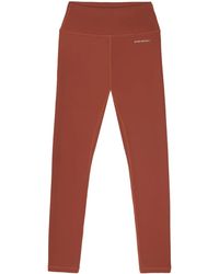 Sporty & Rich - Logo-Print High-Waisted Leggings - Lyst