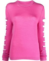 Rick Owens - Pullover Mit Cut-Outs - Lyst