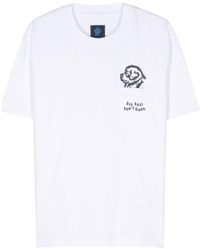 Fay - X Pietro Tarzini Logo-print T-shirt - Lyst