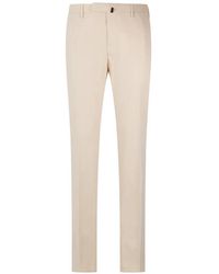 Incotex - Button-Detail Trousers - Lyst