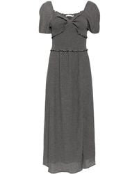 B+ AB - Ruffle-Detailing Midi Dress - Lyst