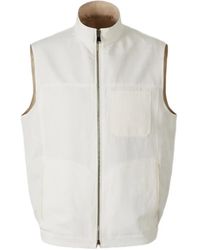Canali - Reversible Vest - Lyst