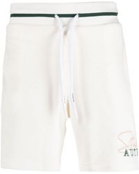 Autry - Logo-embroidered Track Shorts - Lyst