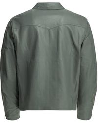 NULLUS Multi-Form Aero Collar Jacket in Brown for Men | Lyst