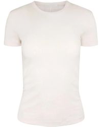 Helmut Lang - Shrunken リブニット トップ - Lyst