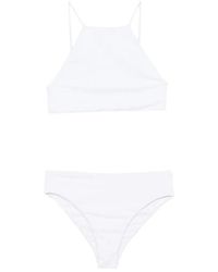 Osklen - Halterneck Textured Bikini - Lyst