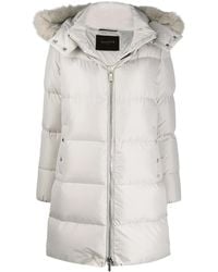Moorer - Hooded Down Coat - Lyst