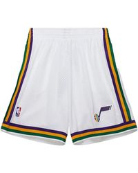 Mitchell & Ness - Bermudas Utah Jazz 1991 De X Nba - Lyst
