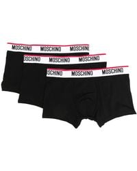 Moschino - Logo Waistband Boxers Set - Lyst