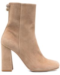 Fabiana Filippi - 95Mm Block-Heel Embellished Boots - Lyst