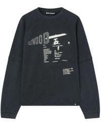 Palm Angels - Graphic-Print Sweatshirt - Lyst