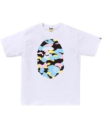A Bathing Ape - Camouflage Graphic T-Shirt - Lyst