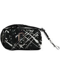 Marc Jacobs - The Snapshot Paint-Splatter Cross Body Bag - Lyst