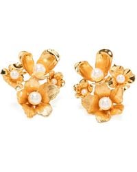 Jennifer Behr - Oorbellen Met Bloemen - Lyst