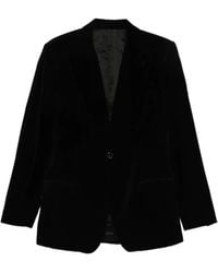 Lardini - Einreihiges Sakko aus Samt - Lyst