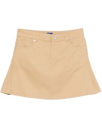 HUGO - Patch-Pockets Mini Skirt - Lyst