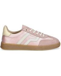 GANT - Stripe Panelled Sneakers - Lyst