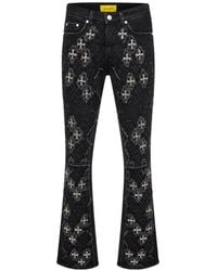 GUAPI - Relic Distressed Flared Jeans - Lyst