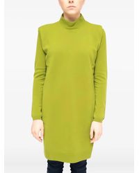 LA ROSE - High-Neck Sleeveless Sweater - Lyst