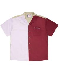 Son Of The Cheese - Colour-Block Camp-Collar Shirt - Lyst