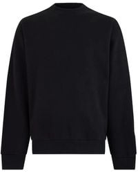 BOSS - Logo-Patch Ribbed-Trim Sweater - Lyst