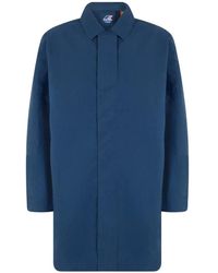 K-Way - Concealed-Fastening Coat - Lyst