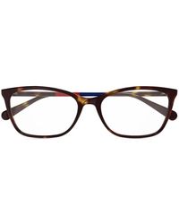 Gucci - Rectangle-Frame Glasses - Lyst