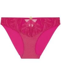 Aubade - Sweet Euphoria Embroidered Briefs - Lyst