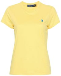 Polo Ralph Lauren - T-shirt Con Logo - Lyst