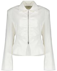 IRO - Ruched Zip-Up Jacket - Lyst