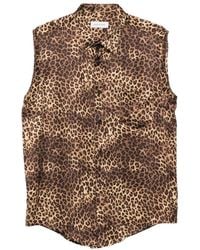 Ernest W. Baker - Leopard-Print Pocket Shirt - Lyst