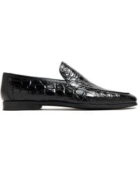 Magnanni - Crocodile-Embossed Loafers - Lyst