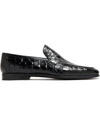 Magnanni - Crocodile-Embossed Loafers - Lyst