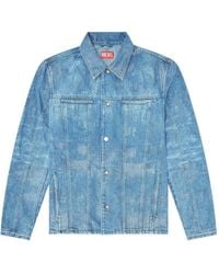 DIESEL - D-Seron-Fsi Denim Jack - Lyst
