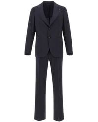 Tagliatore - Costume En Laine Vierge À Design Plissé - Lyst