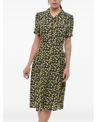 Ines De La Fressange Paris - Angele Lemon-Pattern Midi Shirt Dress - Lyst