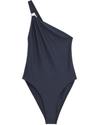 Filippa K - Asymmetric Shimmer Swimsuit - Lyst