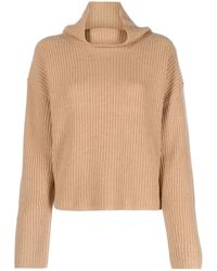 Polo Ralph Lauren - Roll-Neck Chunky-Knit Jumper - Lyst