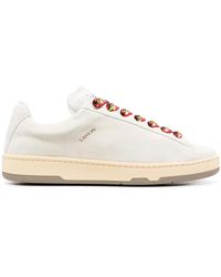 Lanvin - Lite Curb Low Top Sneakers - Lyst