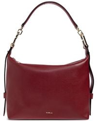 Furla - Chain-Detail Leather Shoulder Bag - Lyst