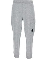 C.P. Company - Kordelzug-Jogginghose Mit Lens-Detail - Lyst
