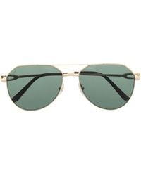 Cartier - Getönte Pilotenbrille - Lyst